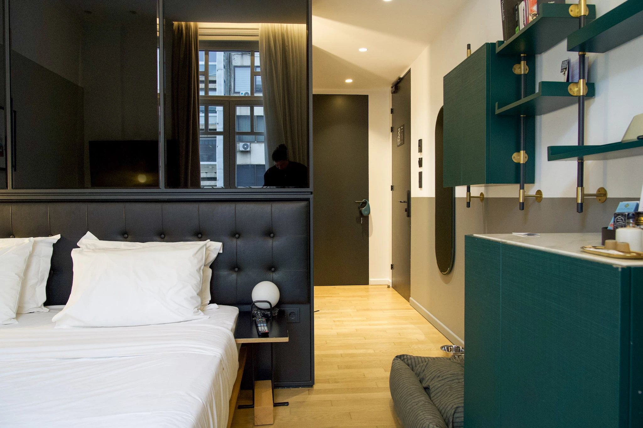 a room at the modernist thessaloniki hotel