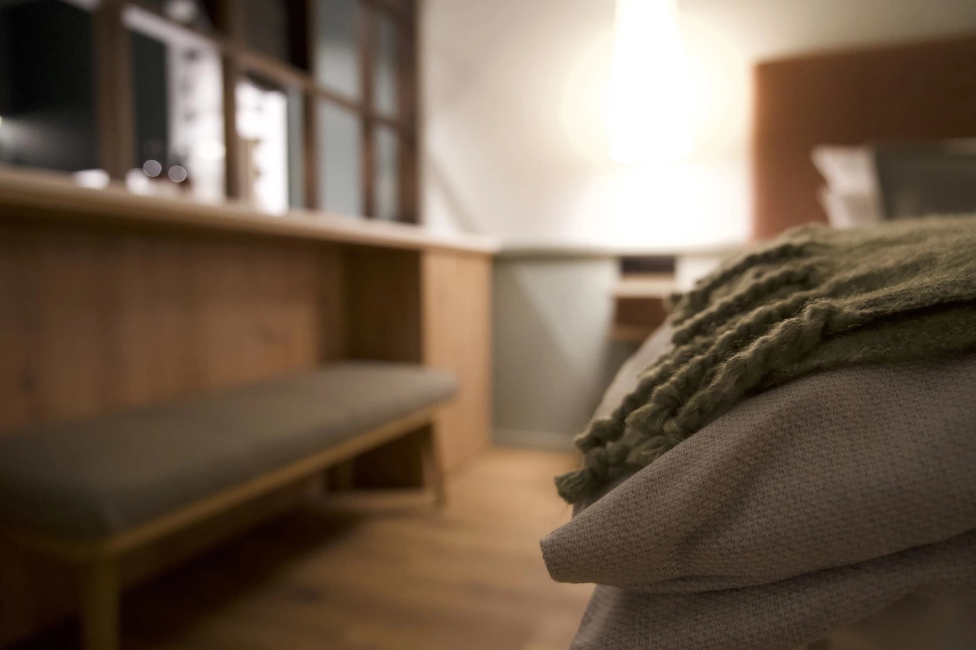 Boutique hotel interior in Europe